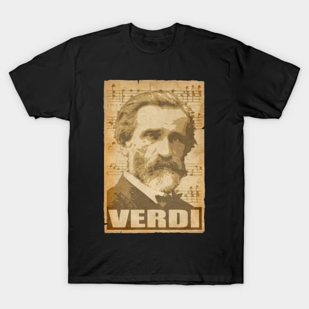 Giuseppe Verdi Hope T-Shirt by Nerd_art